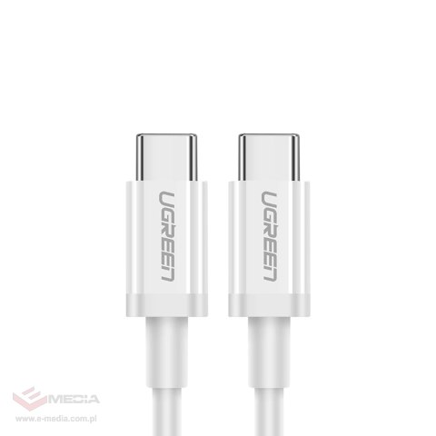 Kabel Ugreen US264 60519 USB-C / USB-C PD QC AFC 1.5m - biały