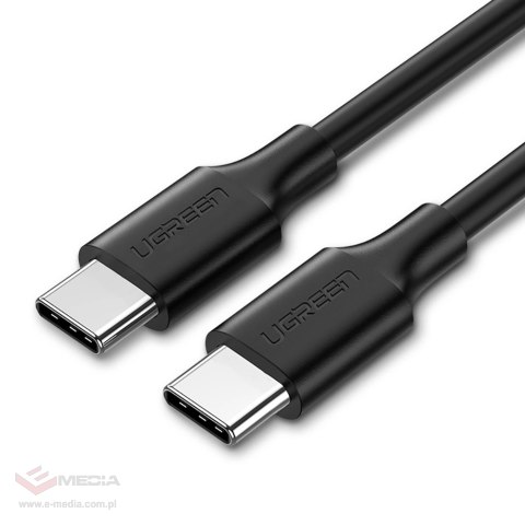Kabel Ugreen US286 USB-C - USB-C 3A 480Mb/s 3m - czarny