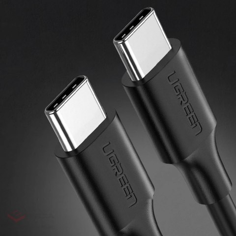 Kabel Ugreen US286 USB-C - USB-C 3A 480Mb/s 3m - czarny