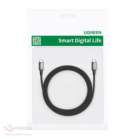Kabel Ugreen US555 100W USB-C / USB-C PD 3 m - szary