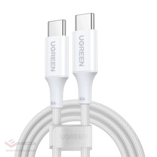 Kabel Ugreen US557 USB-C / USB-C PD 100W 1.5m - biały