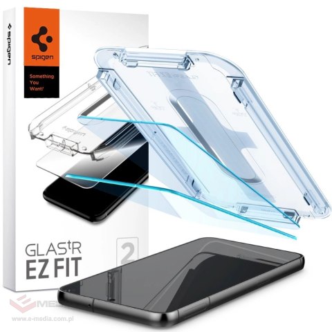 Szkło hartowane Spigen Glas.tR EZ Fit na Samsung Galaxy S23+ - 2 szt.