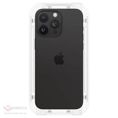 Szkło hartowane Spigen Glas.tR EZ Fit na iPhone 15 Pro Max