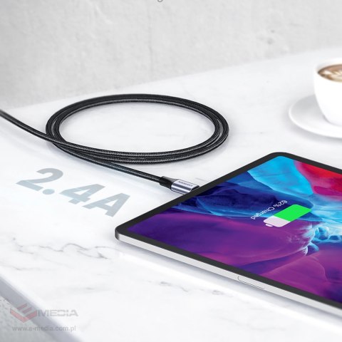 Kabel Ugreen US199 60158 USB-A / Lightning MFi 2m - czarny