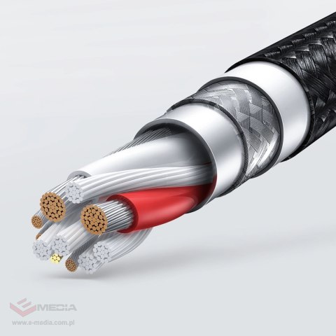 Kabel Ugreen US199 60158 USB-A / Lightning MFi 2m - czarny