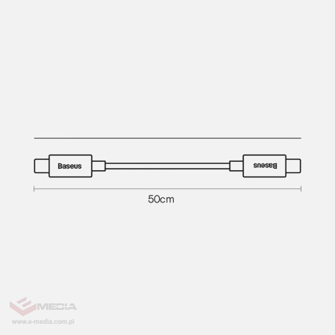 Powerbank Baseus Magnetic Bracket 10000mAh 20W z MagSafe - niebieski + kabel USB-C 60W 0.5m