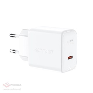 Acefast ładowarka sieciowa GaN USB Typ C 30W, PD, QC 3.0, AFC, FCP biały (A21 white)