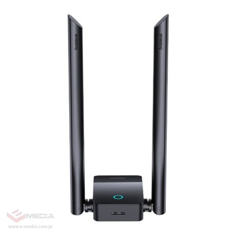 Adapter WiFi Baseus FastJoy 1800Mbps (czarny)