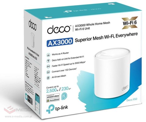 DOMOWY SYSTEM WI-FI MESH TP-LINK DECO X50