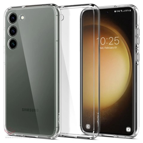 Etui Spigen Ultra Hybrid na Samsung Galaxy S23 - przezroczyste