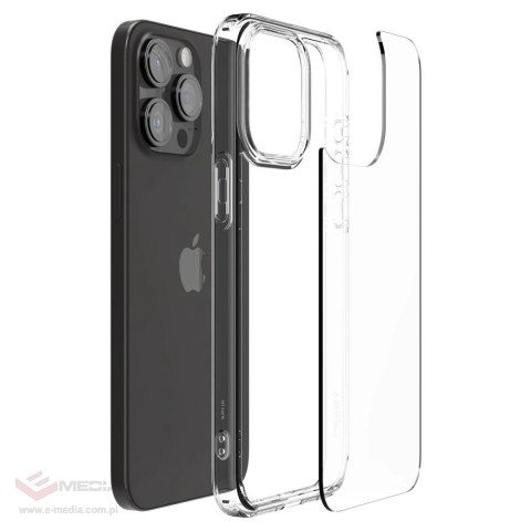 Etui Spigen Ultra Hybrid na iPhone 15 Pro Max - przezroczyste