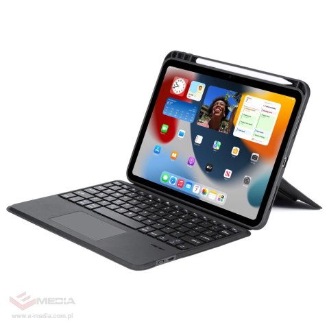 Etui z klawiaturą Bluetooth Dux Ducis DK Series do Apple iPad 10 (2022) - czarne