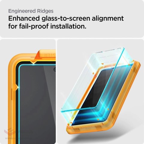 Szkło hartowane Spigen ALM Glas.tR na Google Pixel 7A - 2 szt.