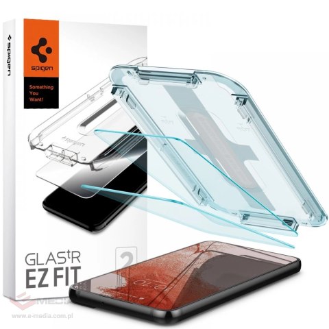 Szkło hartowane Spigen Glas.tR EZ Fit na Samsung Galaxy S22 - 2 szt.