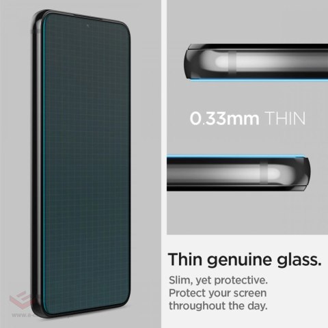 Szkło hartowane Spigen Glas.tR EZ Fit na Samsung Galaxy S22 - 2 szt.