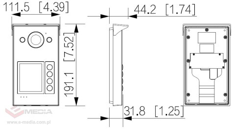 WIDEODOMOFON VTO3312Q-P DAHUA