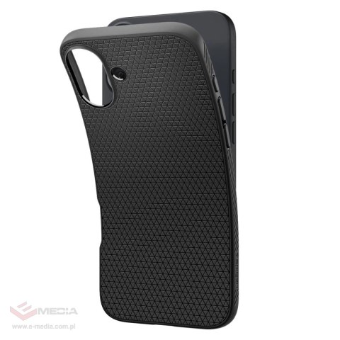 Etui Spigen Liquid Air na iPhone 16 Plus - czarne