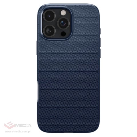 Etui Spigen Liquid Air na iPhone 16 Pro - niebieskie