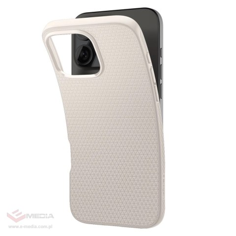 Etui Spigen Liquid Air na iPhone 16 Pro - tytanowe