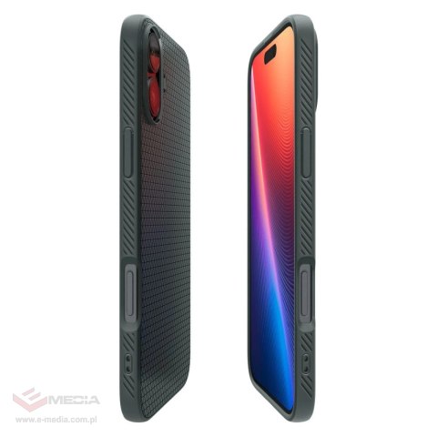 Etui Spigen Liquid Air na iPhone 16 - zielone