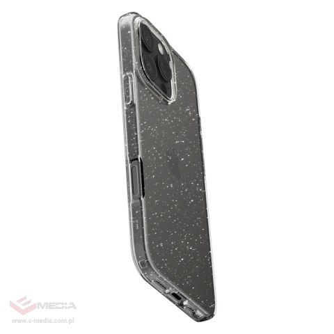 Etui Spigen Liquid Crystal na iPhone 16 Pro - przezroczysto-brokatowe