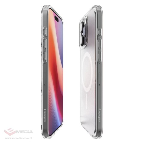 Etui Spigen Ultra Hybrid Mag z MagSafe na iPhone 16 Pro - przezroczyste