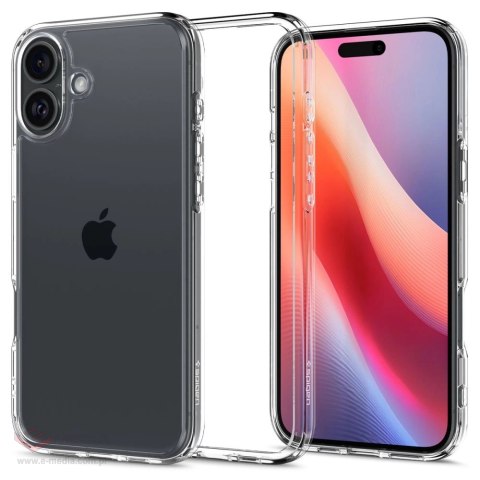 Etui Spigen Ultra Hybrid na iPhone 16 Plus - przezroczyste