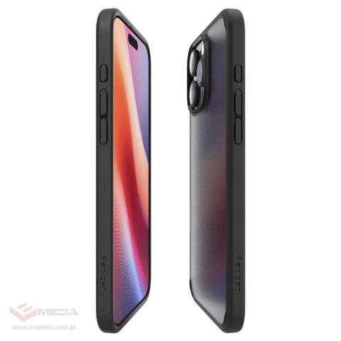 Etui Spigen Ultra Hybrid na iPhone 16 Pro - czarne