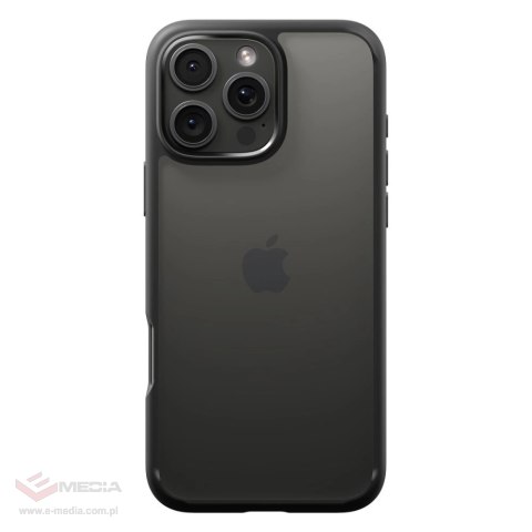 Etui Spigen Ultra Hybrid na iPhone 16 Pro - czarny mat