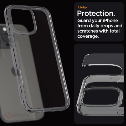 Etui Spigen Ultra Hybrid na iPhone 16 Pro - przezroczyste