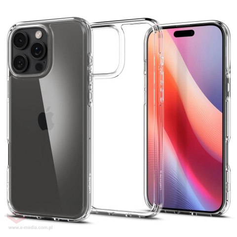 Etui Spigen Ultra Hybrid na iPhone 16 Pro - przezroczyste