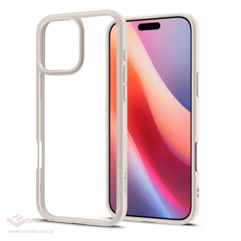 Etui Spigen Ultra Hybrid na iPhone 16 Pro - tytanowe