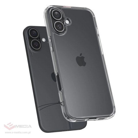 Etui Spigen Ultra Hybrid na iPhone 16 - przezroczyste