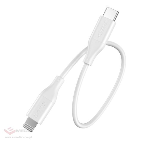 Kabel Choetech IP0040 USB-C / Lightning MFi PD 30W 1.2m - biały