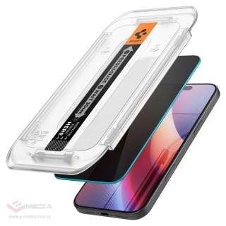 Szkło hartowane Spigen Glas.tR EZ Fit Privacy na iPhone 16 Pro Max - 2 szt.