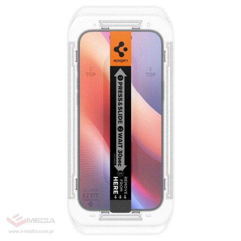 Szkło hartowane Spigen Glas.tR EZ Fit Privacy na iPhone 16 Pro Max - 2 szt.