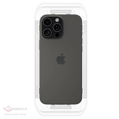 Szkło hartowane Spigen Glas.tR EZ Fit Privacy na iPhone 16 Pro Max - 2 szt.