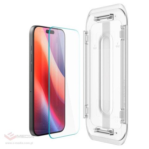 Szkło hartowane Spigen Glas.tR EZ Fit na iPhone 16 Pro - 2 szt.