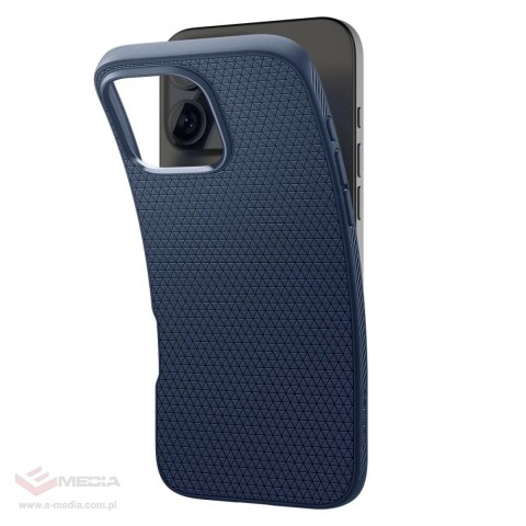 Etui Spigen Liquid Air na iPhone 16 Pro Max - niebieskie