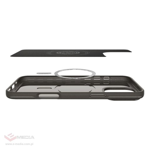 Etui Spigen Thin Fit MagSafe do na iPhone 16 Pro Max - gunmetal