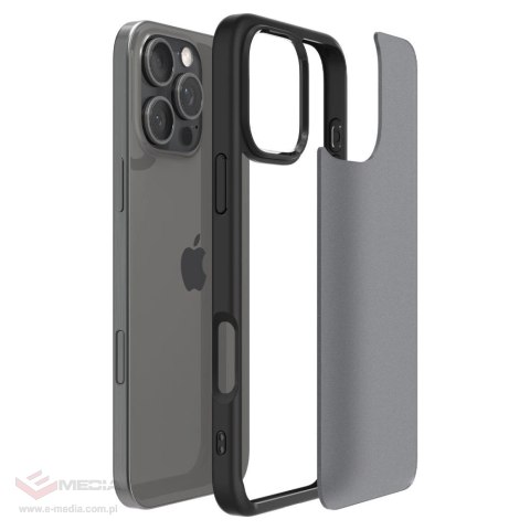 Etui Spigen Ultra Hybrid na iPhone 16 Pro Max - czarne