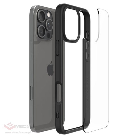 Etui Spigen Ultra Hybrid na iPhone 16 Pro Max - czarny mat