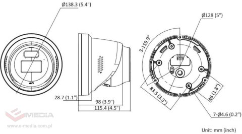 KAMERA IP HIKVISION DS-2CD2346G2H-IS2U/SL(2.8mm)