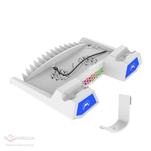 Wielofunkcyjna podstawka do konsoli PS5/PS5 Slim iPega PG-P5S023 (czarna)