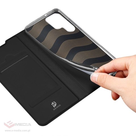 Dux Ducis Skin Pro case do Samsung Galaxy S22 Ultra etui z klapką skórzane czarne