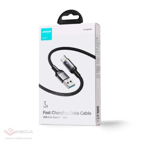 Kabel Joyroom Extraordinary Series A10 USB-A / USB-C 3A 1.2 m - czarny