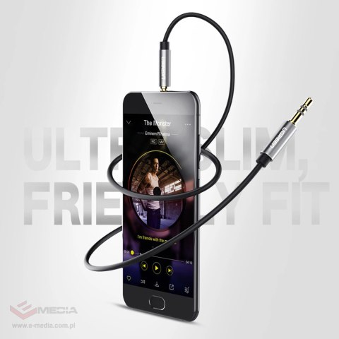 Kabel Ugreen AV119 10737 audio mini jack 3,5mm / mini jack 3,5mm 5m - czarny