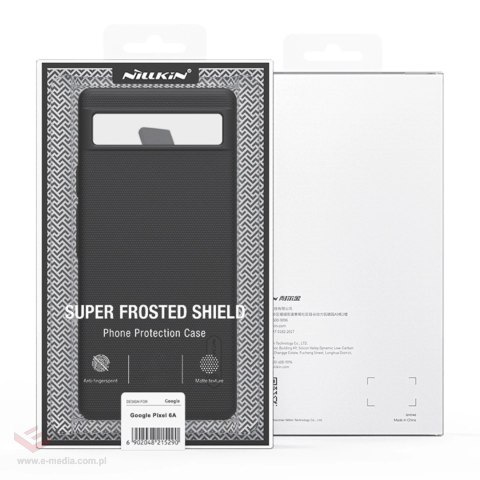 Nillkin Super Frosted Shield etui do Google Pixel 6a pokrowiec na telefon czarne