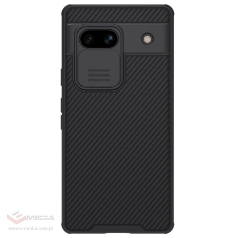 Pancerne etui Google Pixel 7a z osłoną na aparat Nillkin CamShield Pro Case - czarne