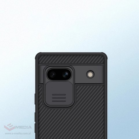 Pancerne etui Google Pixel 7a z osłoną na aparat Nillkin CamShield Pro Case - czarne